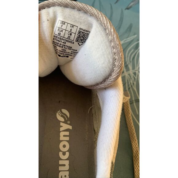 Saucony Shadow 6000 Gray Running SNEAKER GYM SHOES womens 7 - Picture 7 of 8